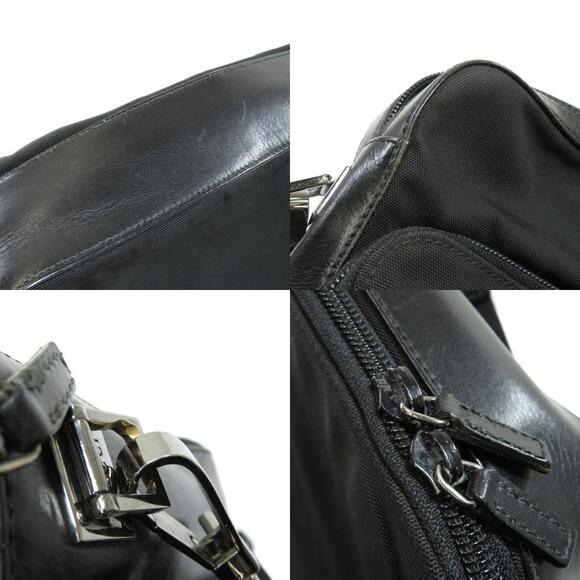 Gucci Logo Plate Shoulder Bag Nylon - Picture 8 of 10